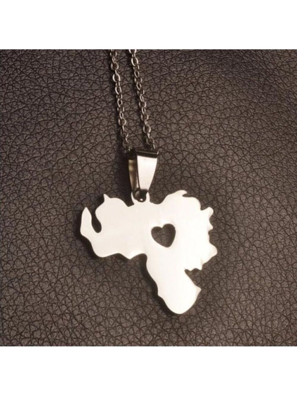 Love Venezuela Necklace - Golden, Silver & Black